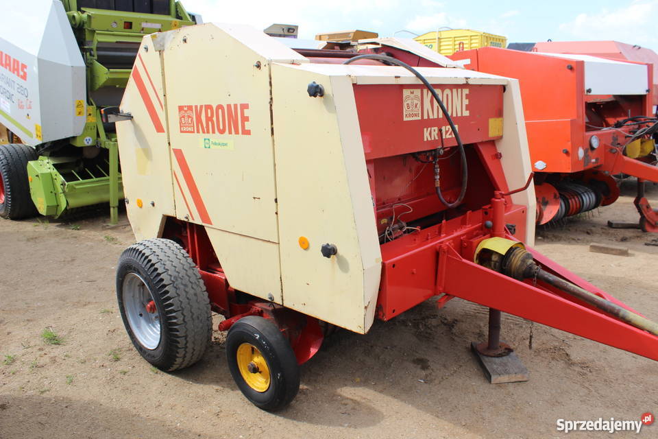 Krone 120 125 prasa rolujaca rolujące (belujące) podlaskie Sokoły