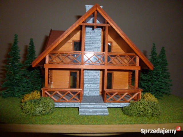 Dom drewniany model Chrzanów