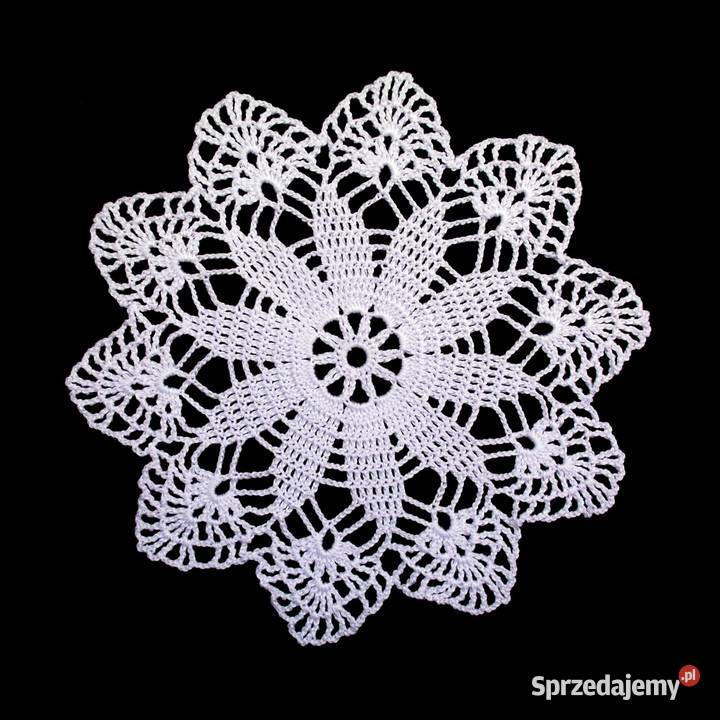 Serwetka szydełkowa 20 NA ZAMÓWIENIE S170 biały