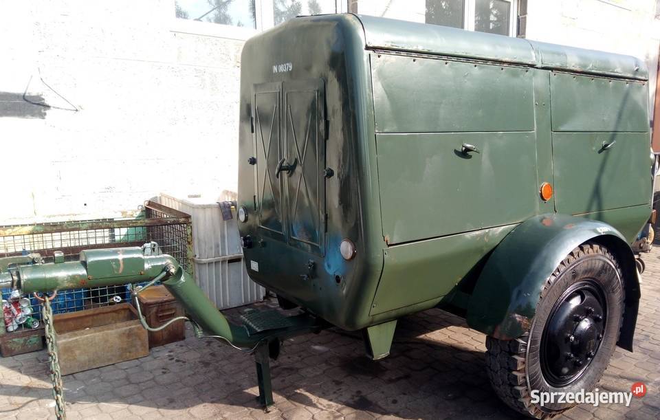 Agregat wojskowy 30kW na przyczepie Skierniewice