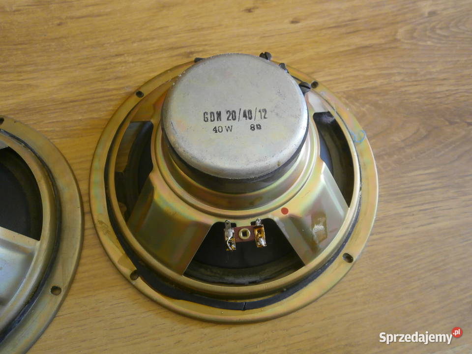 Głośniki GDN 204012 Tonsil do regeneracji 2 Łódź sprzedam