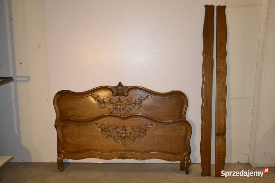 łóżko ludwikowskie 150 dąb Będzin