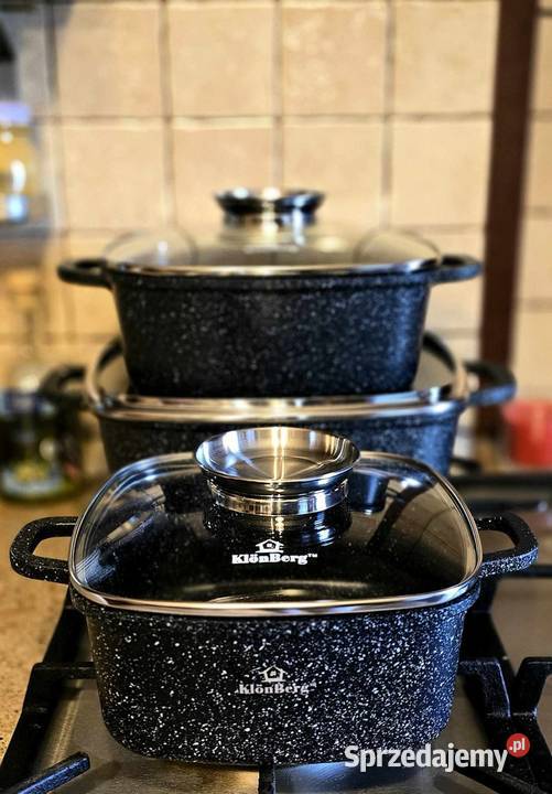 Garnki brytfanki marmurowe Garnki i szybkowary Łódź