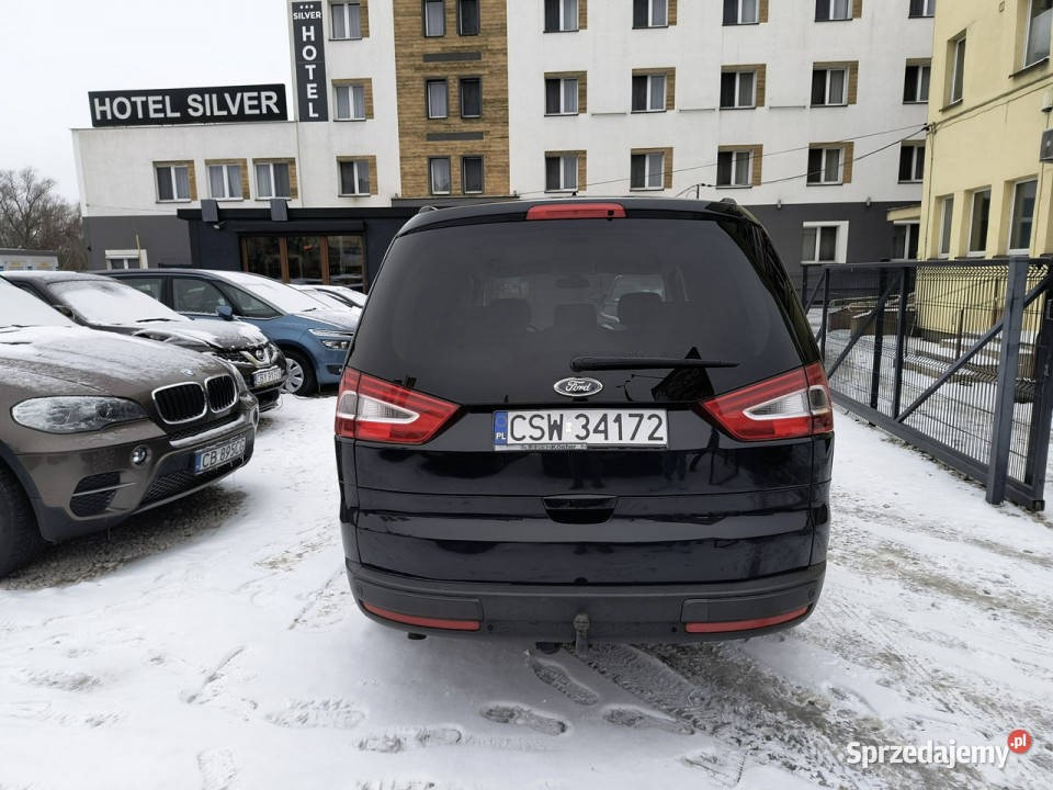 Ford Galaxy ALU Automat 7 osobowy Nowe Opony czarny Bydgoszcz