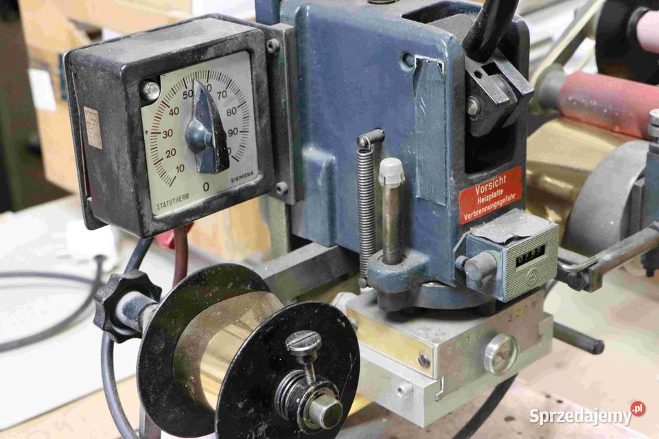 Termodrukarka złociarka Gebr Baier Produkcja Gorzów Wielkopolski