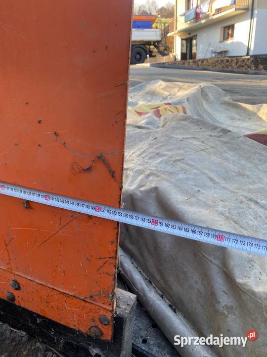 Pług do sniegu traktor koparko ładowarka Limanowa