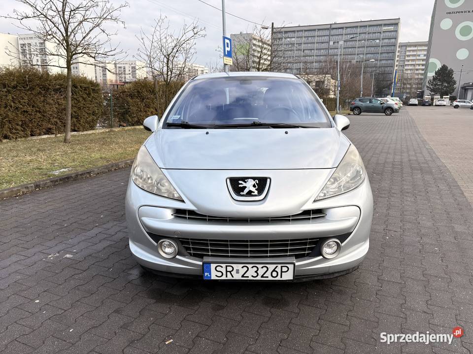 Peugeot 207 16 HDI 2008 diesel śląskie Rybnik