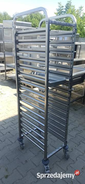 Wózek Na Tace 11GN Mobilny Prowadnice 16 S 1171O Gastronomia wielkopolskie