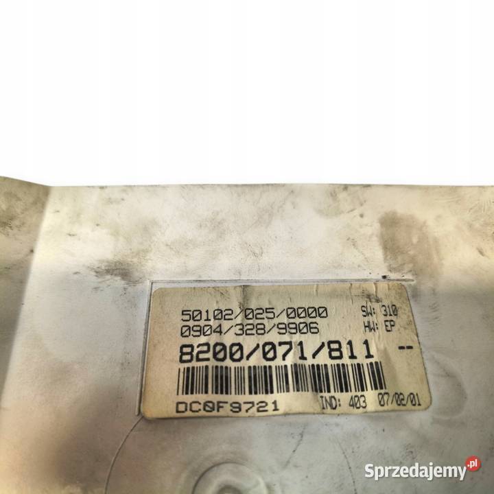 LICZNIK ZEGARY 8200071811 Renault Megane I sprzedam