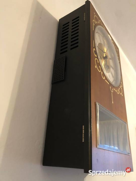 Zegar ściennych firmy Metron PRL Super stan Wyposażenie wnętrz Ozimek