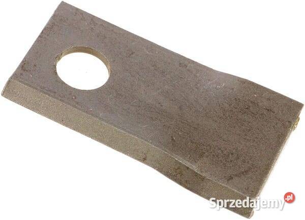 Nożyk kosiarki rotacyjnej prawy 96x48x4 mm otwór Do kosiarek małopolskie Kamionna sprzedam