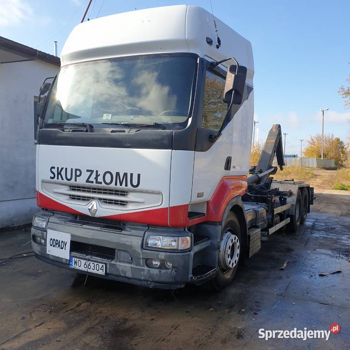 Hakowiec Renault Premium 420 DCI Rok produkcji 2005 mazowieckie sprzedam