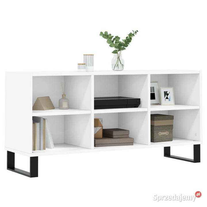 Szafka pod TV biała 1035x30x50 materiał Warszawa