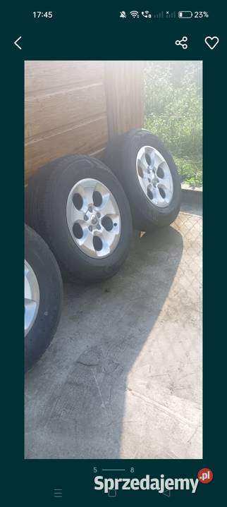 Felgi z oponami Jeep Wrangler Cherokee Rubicon małopolskie Bielcza