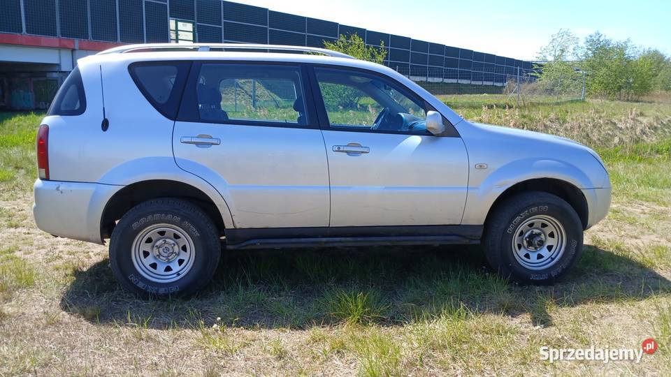 SsangYong Rexton 29 TD 4x4 2004 mazowieckie Brwinów sprzedam