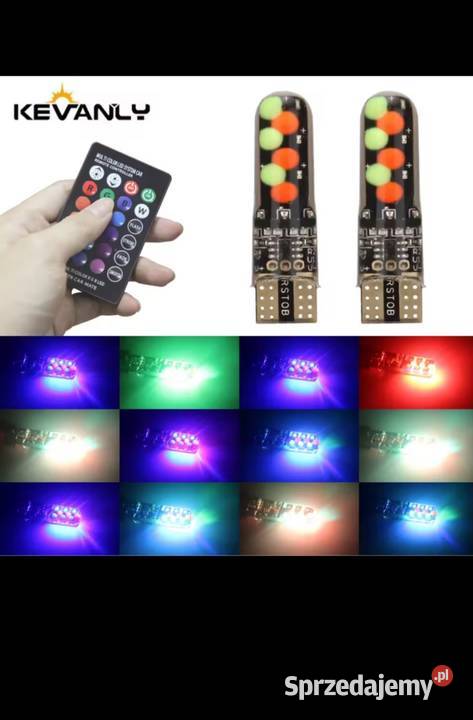 Żarówki LED w5w 2 sztuki pilot Katowice