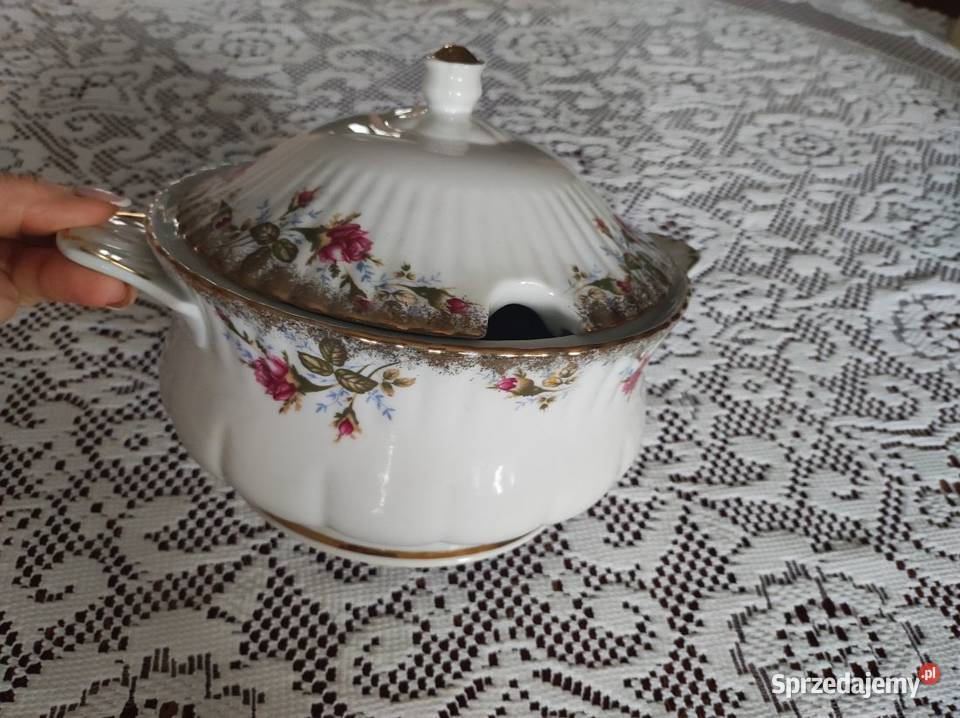 waza obiadowa na zupę chodzież porcelanowa ilowa Pozostałe świętokrzyskie Kielce