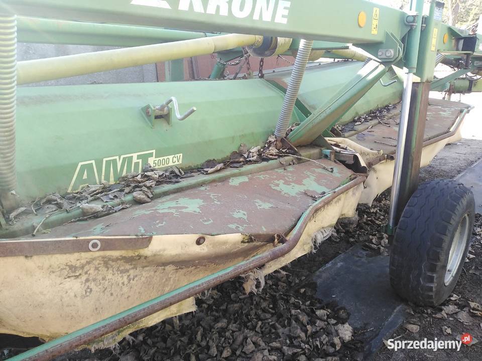 Kosiarka Krone Amt 5000 Krone Strzelno sprzedam