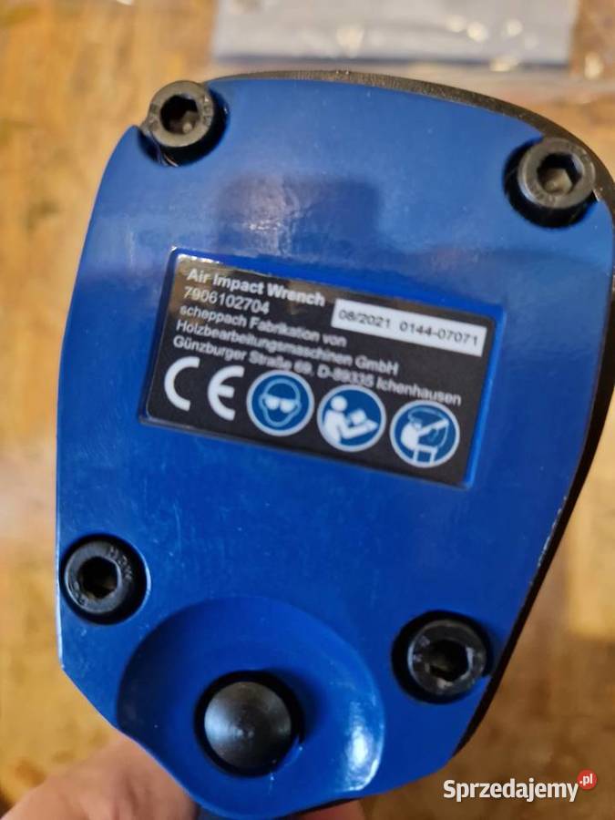 Klucz udarowy pneumatyczne SCHEPPACH 312 Nm Pneumatyczne Głogowa sprzedam
