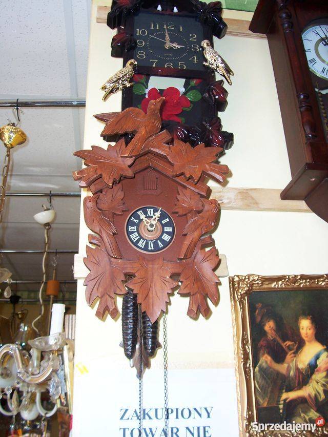 zegar z kukułką regula