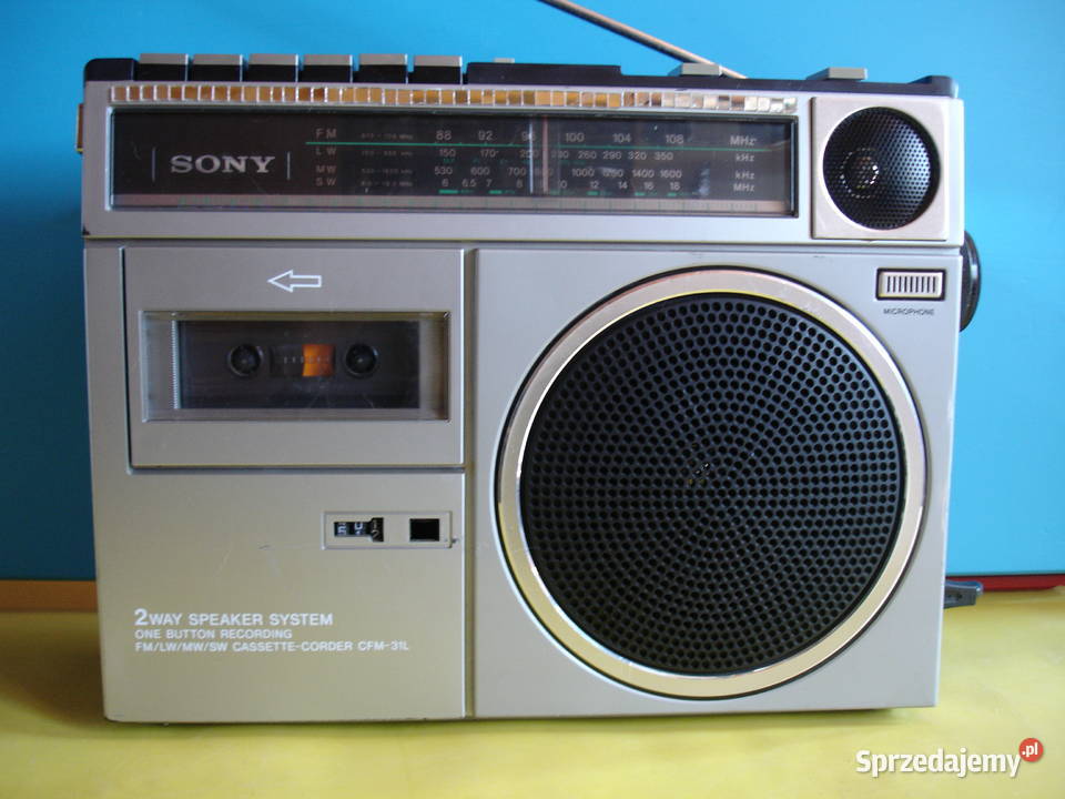 Radiomagnetofon SONY CFM31L Zielona Góra