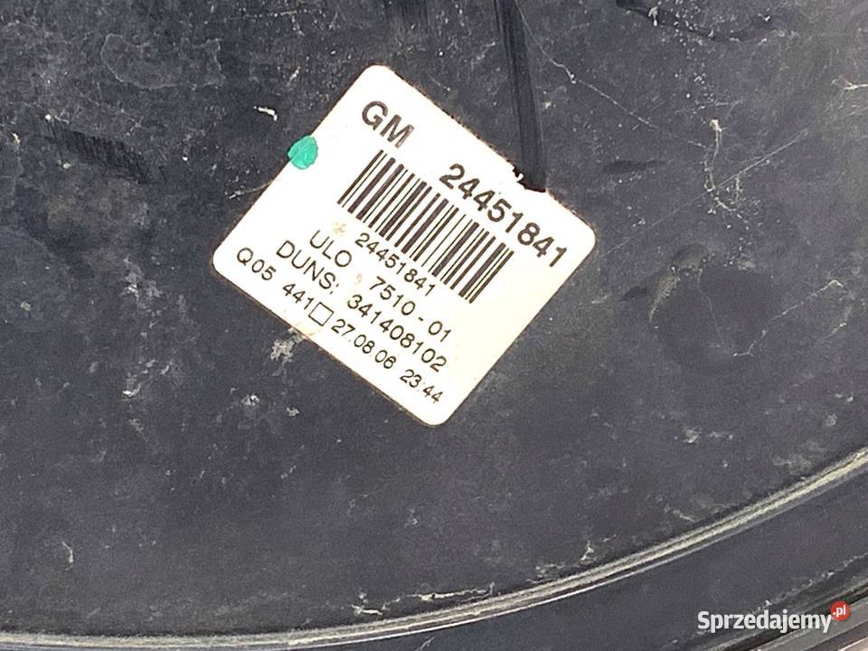 LAMPA LEWY TYŁ OPEL ZAFIRA B Minivan 0519