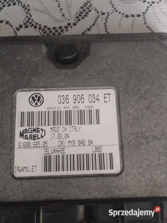 Sterownik silnika Skoda Fabia 14 16V wielkopolskie Kadzewo