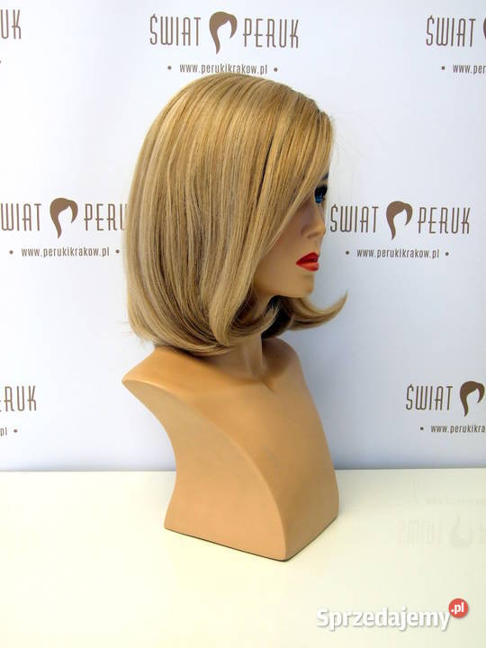 Peruka półdługa z włosa naturalnego Kielce Pozostałe sprzedam