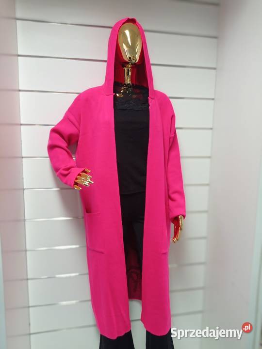 Kardigan z kapturem napisy rozmiar uniwersalny wielkopolskie