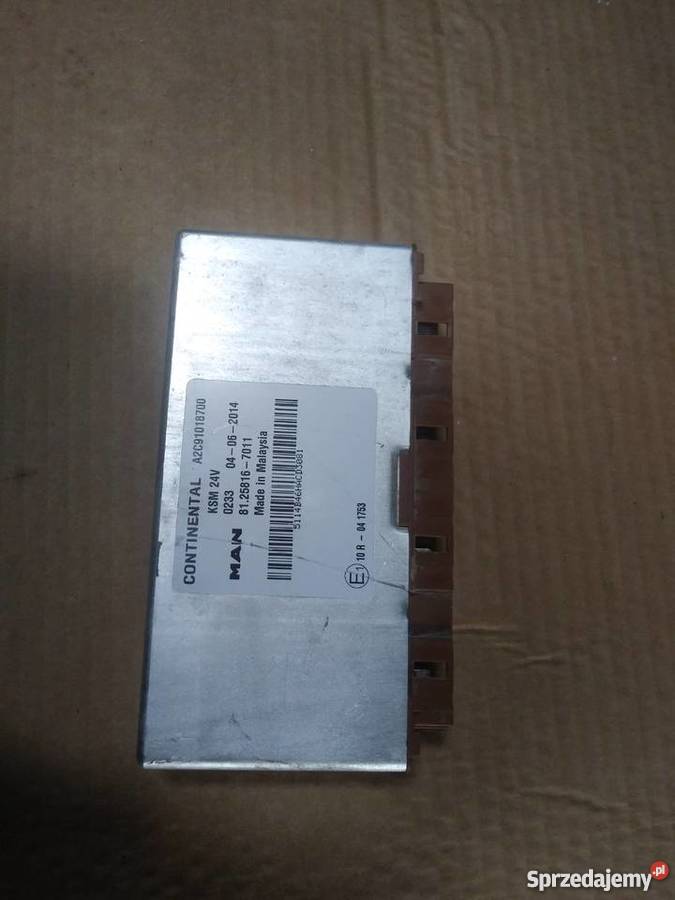 Kaseta komputer sterownik MAN TGX 812581167011