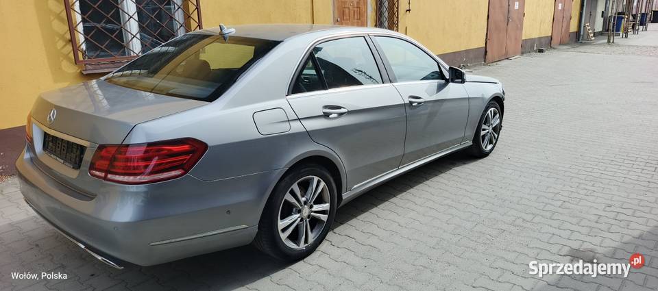 Mercedes E kasa 2013 lift nieuszkodzony Wołów