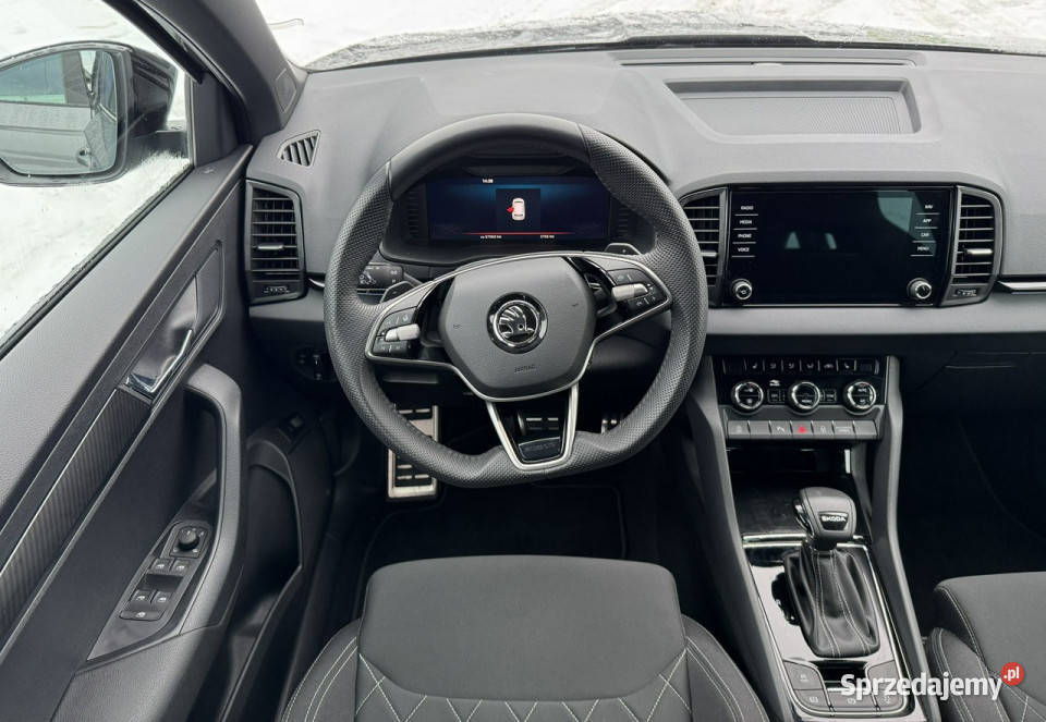 koda Karoq Sportline 15TSI 150 DSG 2024 kurtyny powietrzne świętokrzyskie Kielce