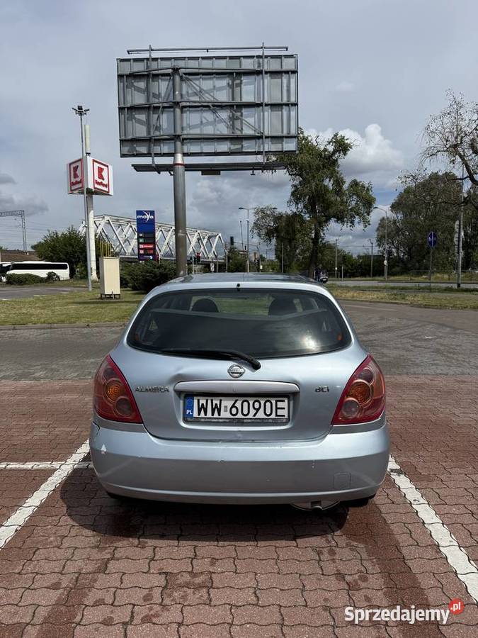 Almera maly przebieg 22 diesel klima Warszawa