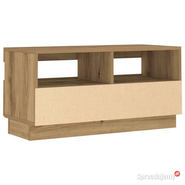 Szafka pod TV z oświetleniem LED dąb artisan Warszawa sprzedam