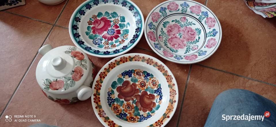Zastaw Fajans okazja Koszyce Małe