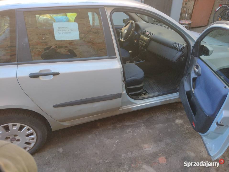 Sprzedam Fiat Stilo 19 JTD 80KM Zbąszyń