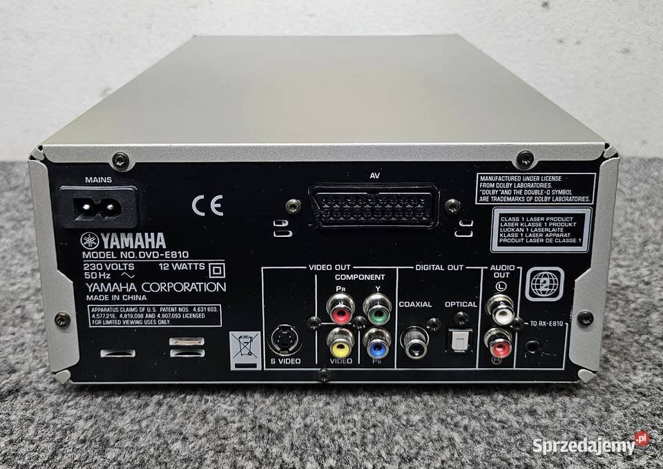 Odtwarzacz płyt Yamaha DVDE810 Pianocraft Kraków