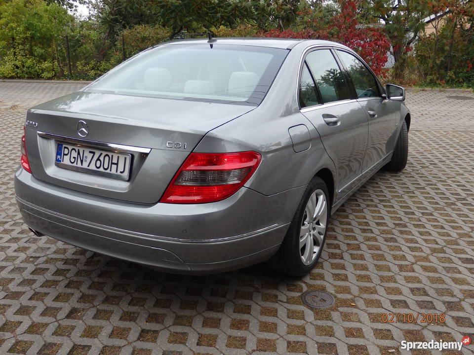 MercedesBenz w204 BlueEFFICIENCY 22cdi 170 2010 klimatyzacja Gniezno