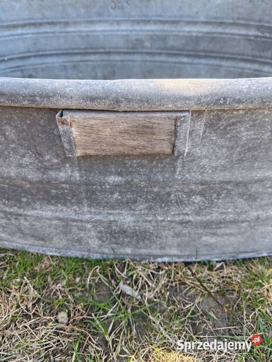 Stara Niemiecka balia w ocynku wielkopolskie Konin