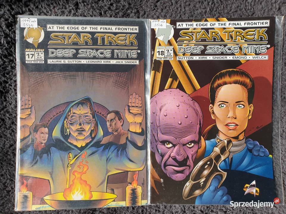Star Trek Deep Space Nine kolekcja 18 komiksów Komiksy Gdynia