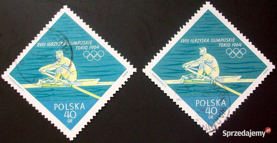 Znaczki polskie luzaki 1964 III kwartał Leźnica Wielka-Osiedle