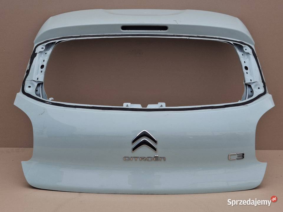 CITROEN C3 III KLAPA BAGAŻNIKA TYŁ 2016 Klapy bagażnika Bieleń