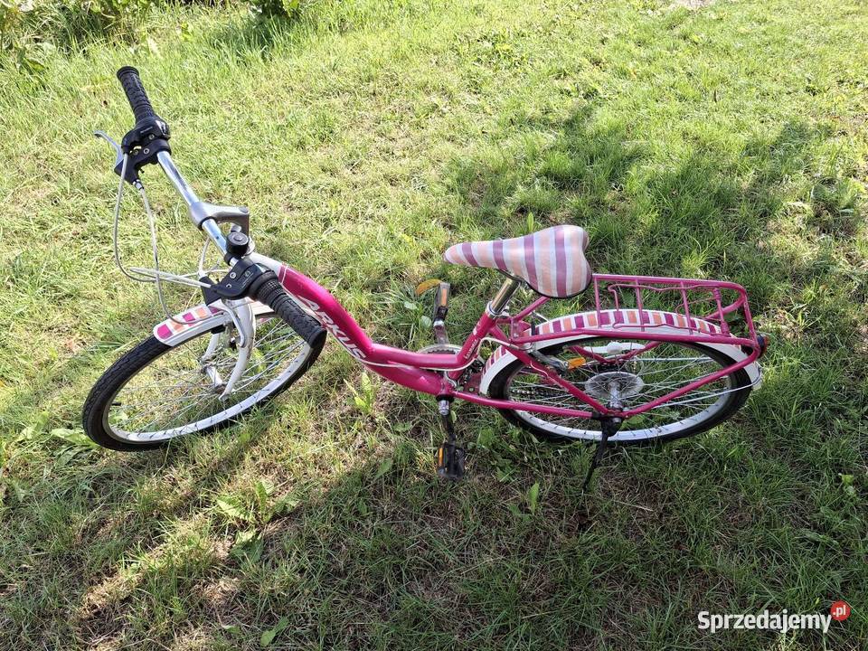 Rower Arkus Harmonia rama 14 dziewczynki łódzkie Zgierz sprzedam