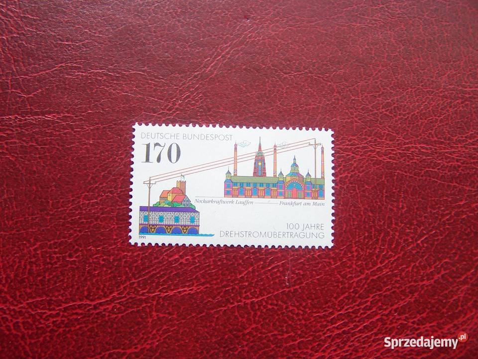 Niemcy 1991 MNH 100 lat ektryfikacji