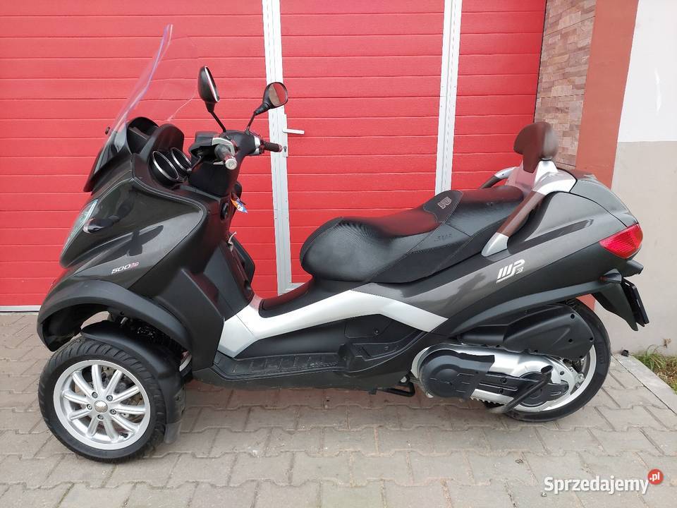 Piaggio mp3 500 ie business l5e kąt B nieuszkodzony Borzykowa