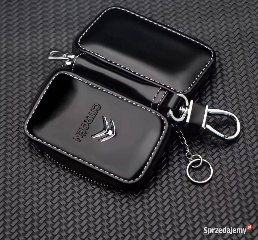 CITROEN BRELOK ETUI NA KLUCZYKI SKÓRA CHROM Motoryzacja Skarżysko-Kamienna sprzedam