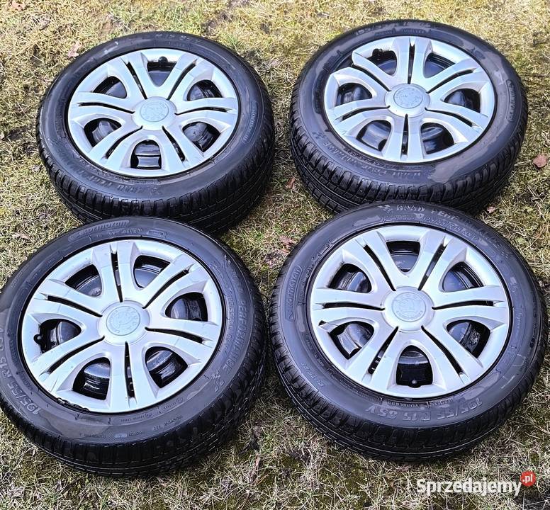 Kompletne koła z oponami195x55 R15 do Skody VW Warszawa