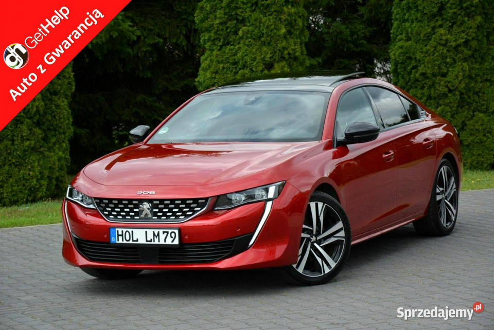Peugeot 508 Night Vision Panorama GT Full Led asystent pasa ruchu Ostrów Mazowiecka