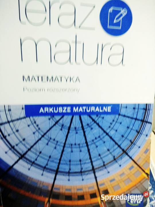Teraz matura matematyka arkusze maturalne Antykwariat Warszawa