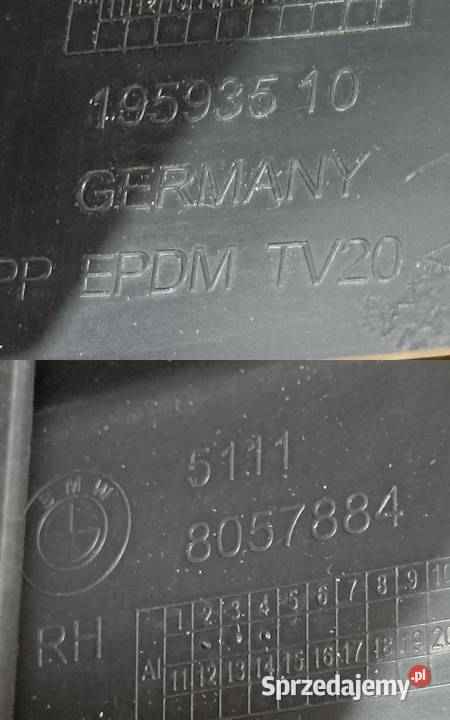 BMW 2 F45 F46 ŚLIZG MOCOWANIE HALOGENU PRAWY osobowe Części montażowe Pleszew sprzedam